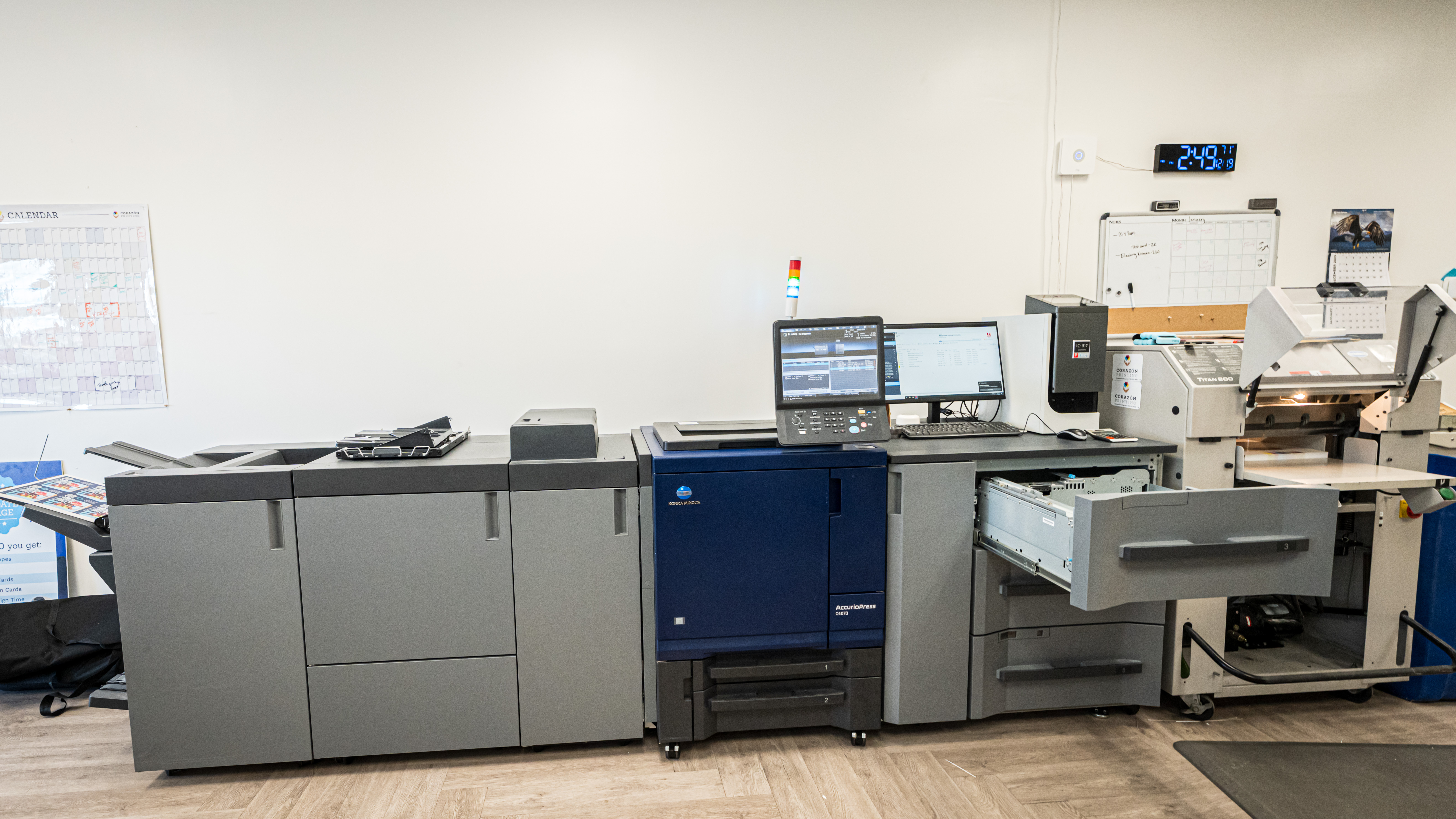 Konica Minolta digital press